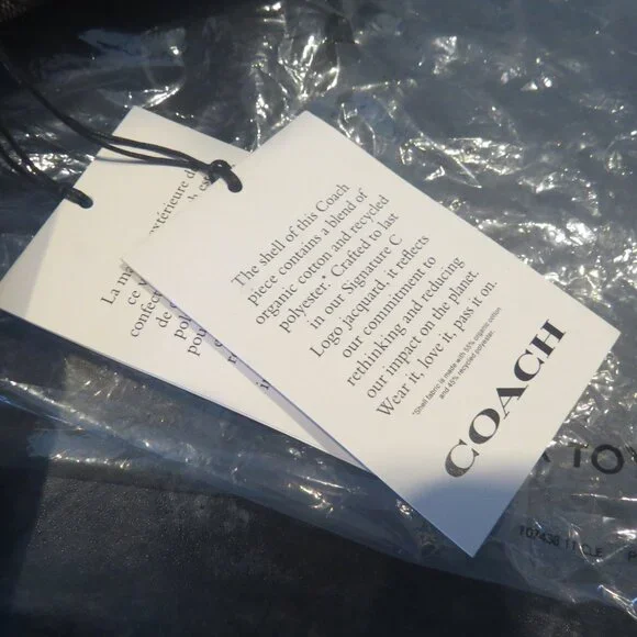 Coach Dempsey Tote 40 – Signature Jacquard Stripe – New With Tags NWT (B2) - Picture 7 of 10